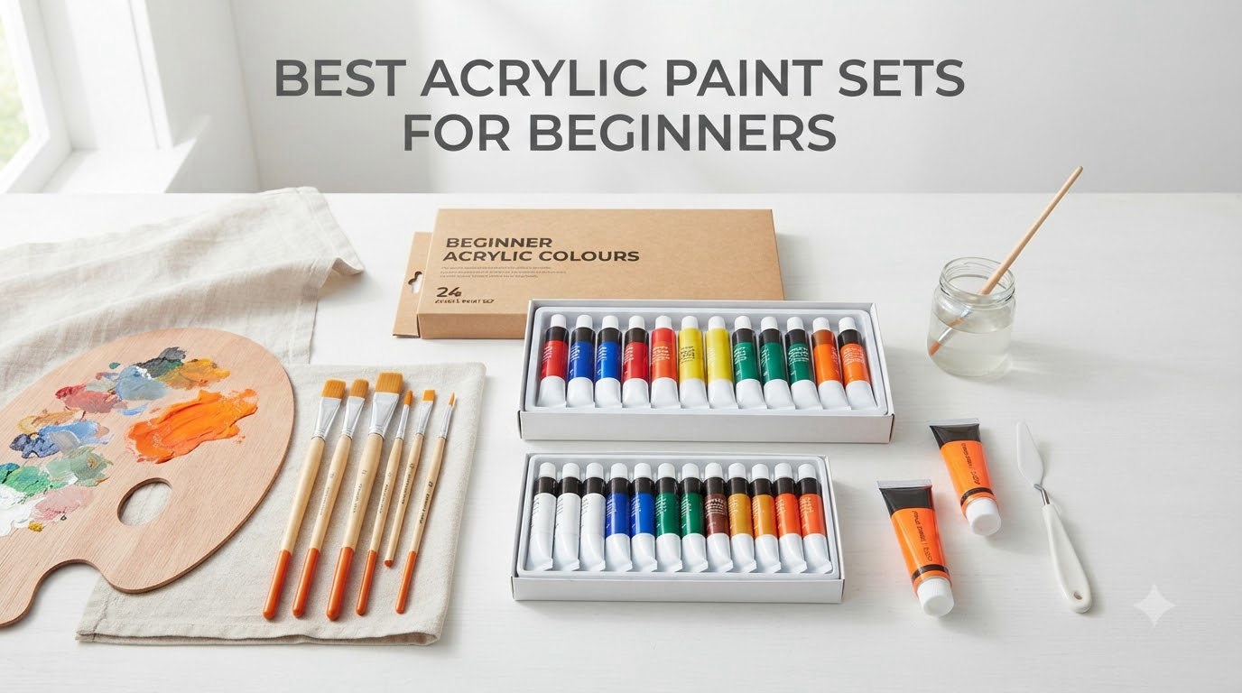 best acrylic paint sets for beginners