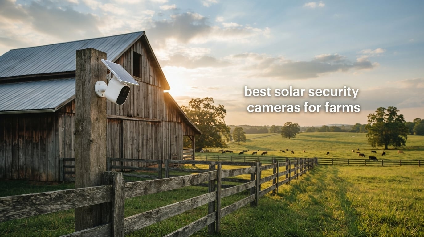 best solar security cameras for farms