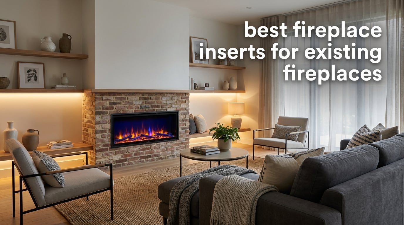 best fireplace inserts for existing fireplaces