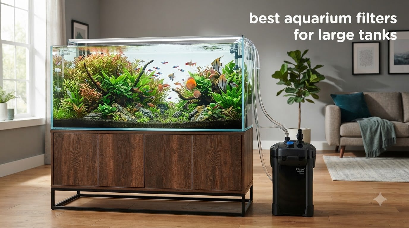 best aquarium filters for large tanks