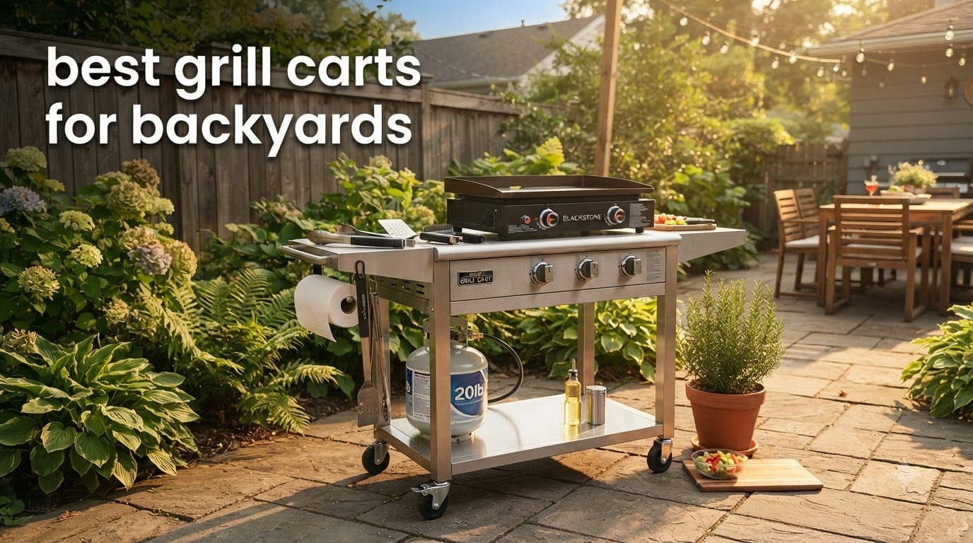 best grill carts for backyards