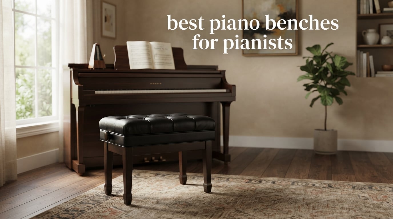 best piano benches for pianists