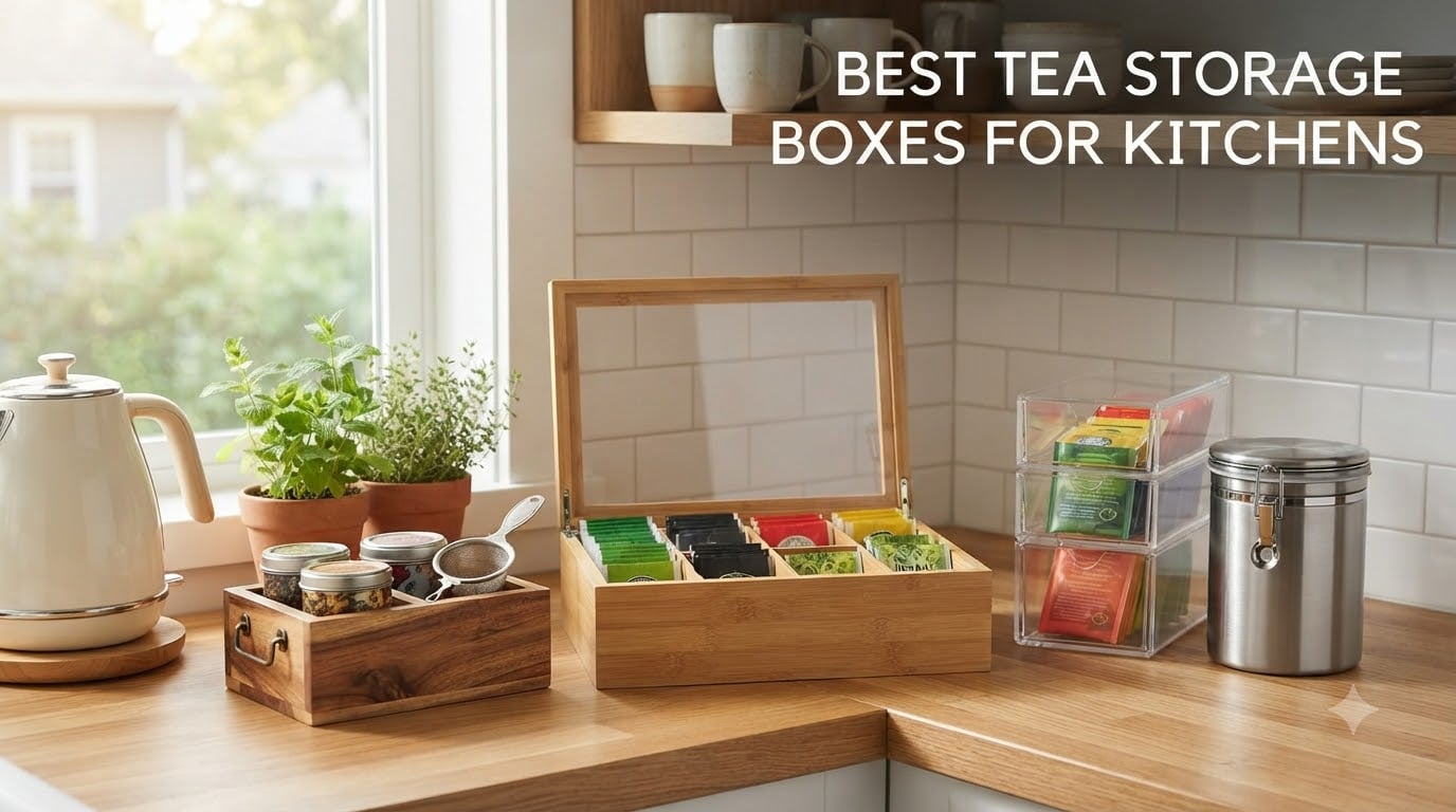 best tea storage boxes for kitchens