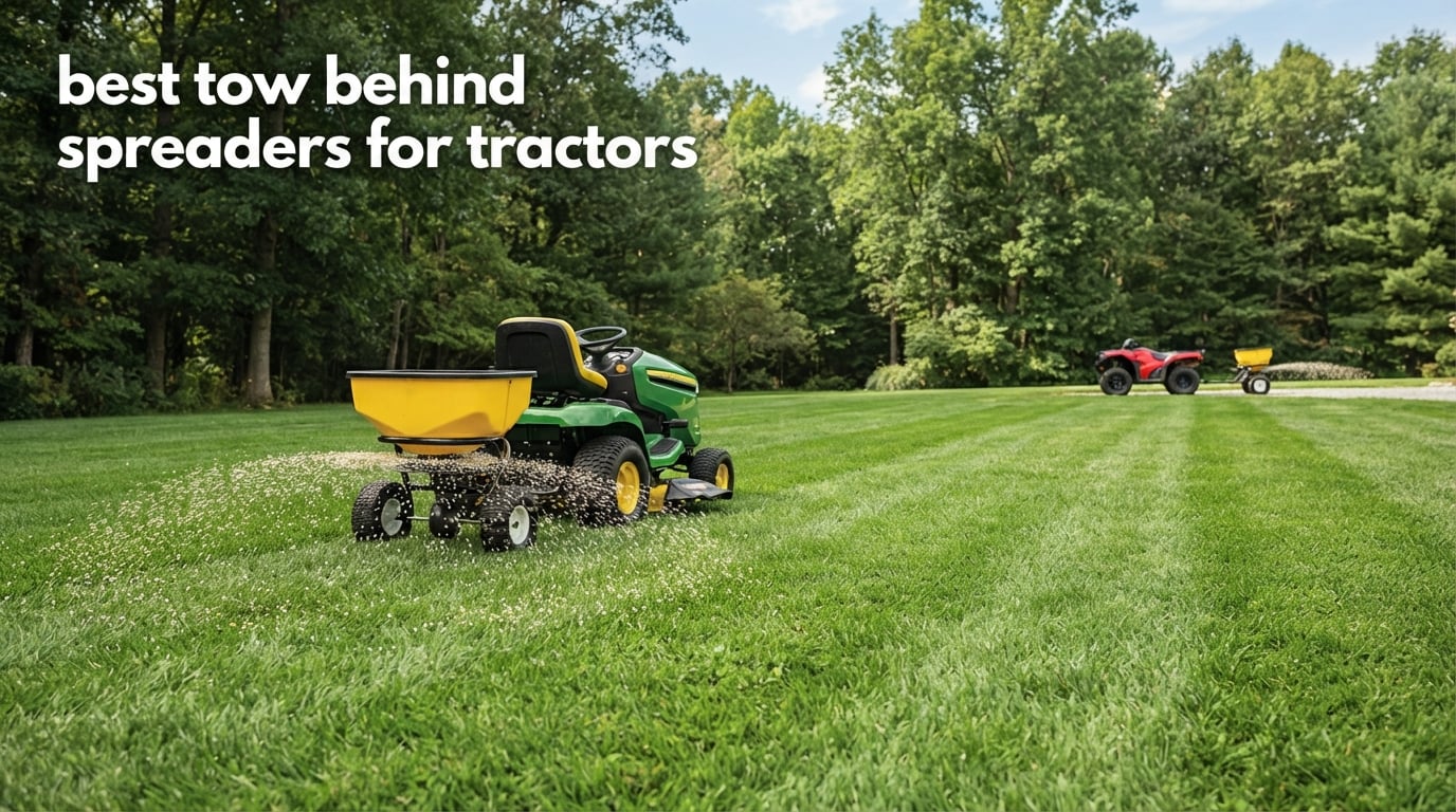 best tow behind spreaders for tractors