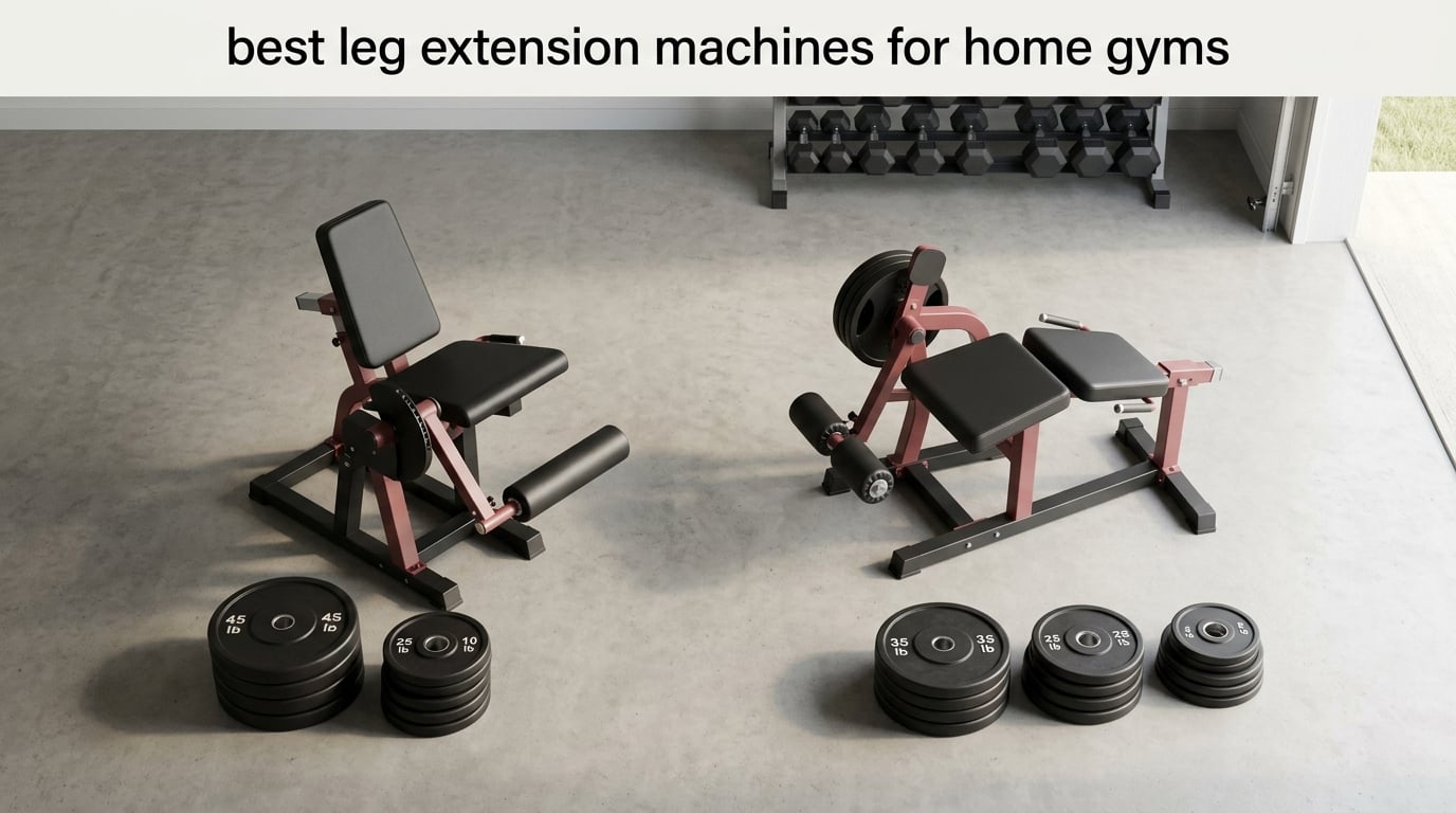 best leg extension machines for home gyms