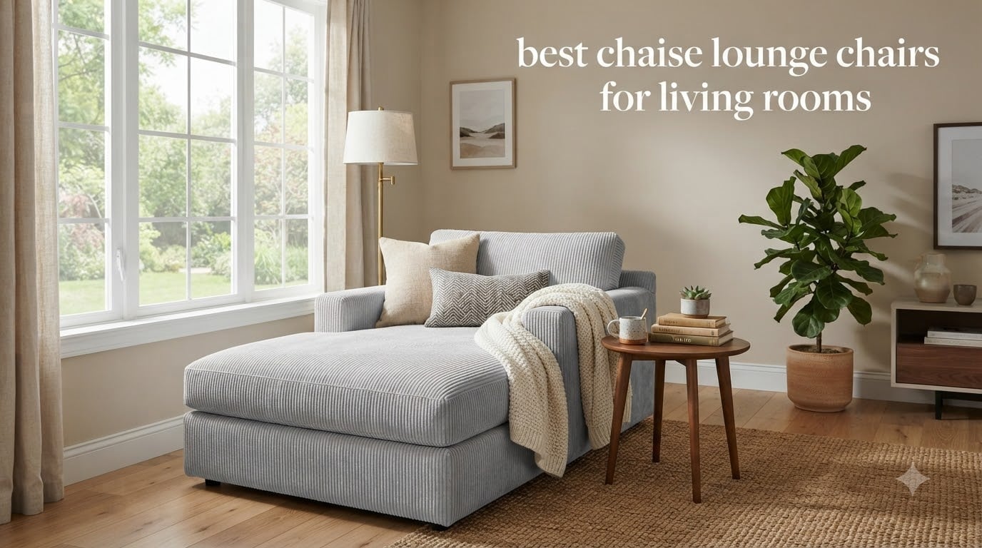 best chaise lounge chairs for living rooms