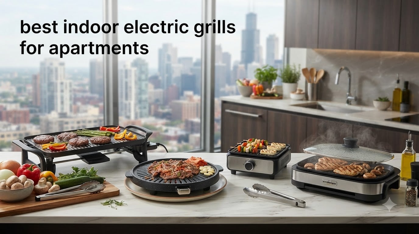 best indoor electric grills for apartments