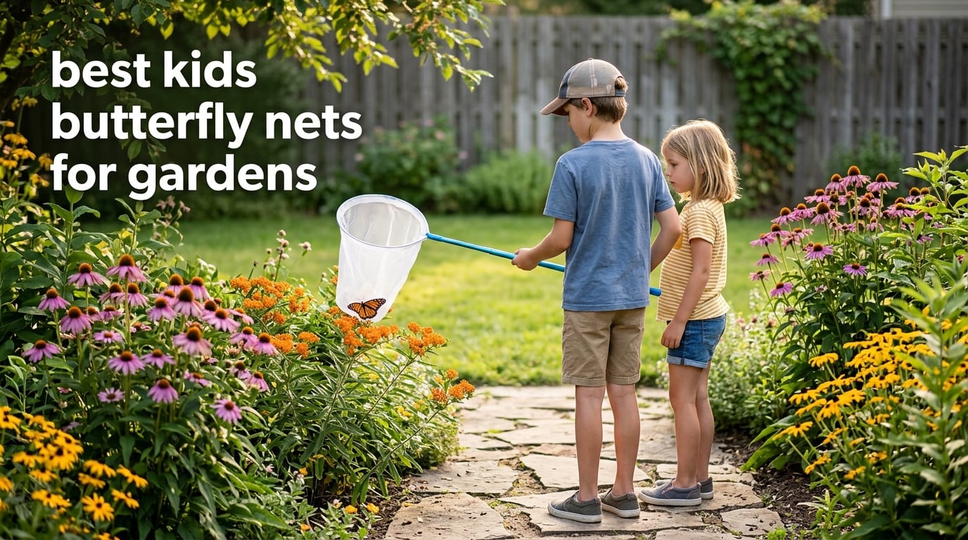 best kids butterfly nets for gardens