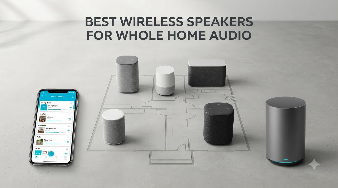 best wireless speakers for whole home audio