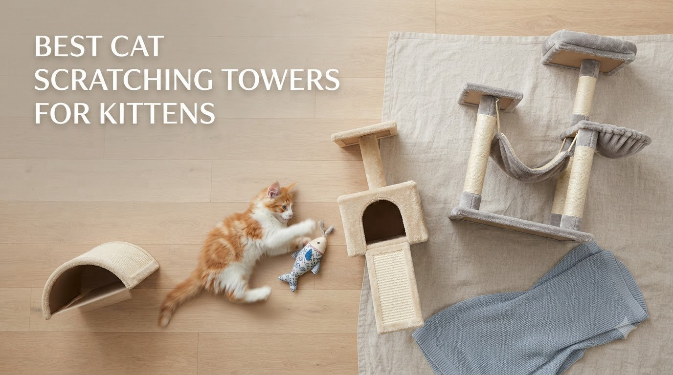 best cat scratching towers for kittens