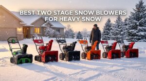 best two stage snow blowers for heavy snow