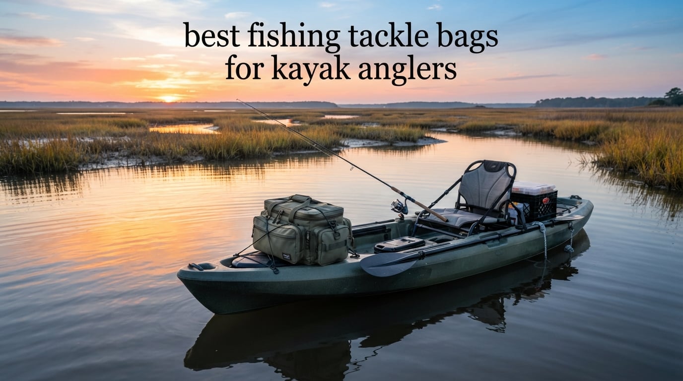 best fishing tackle bags for kayak anglers