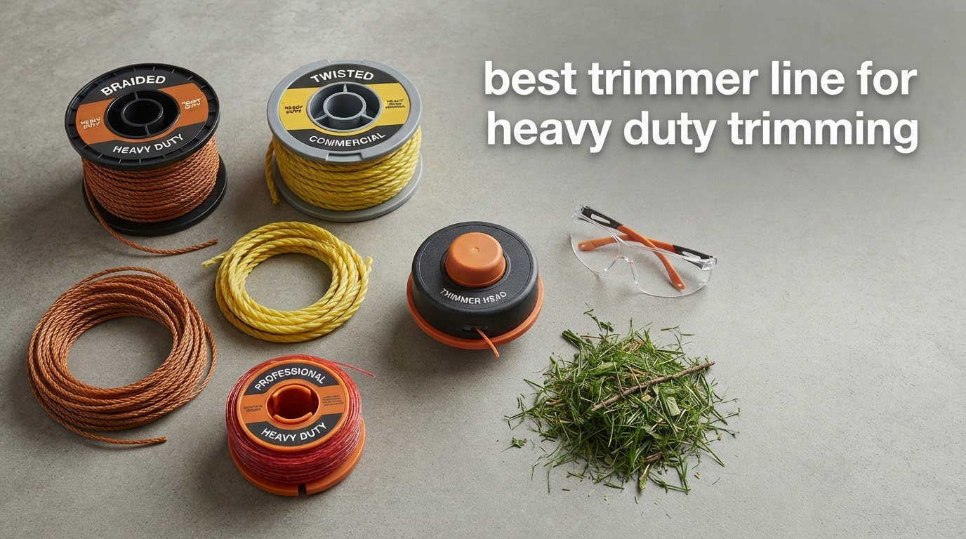 best trimmer line for heavy duty trimming