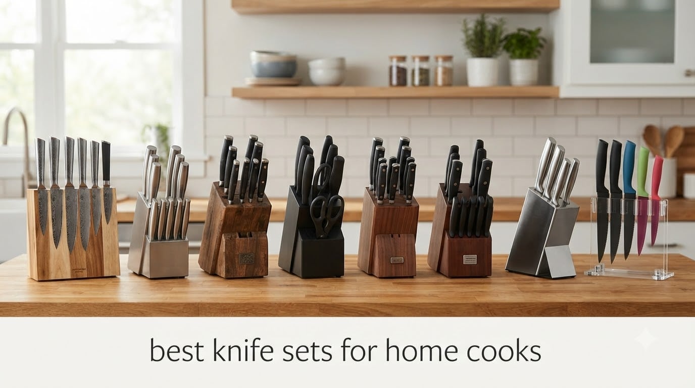 best knife sets for home cooks