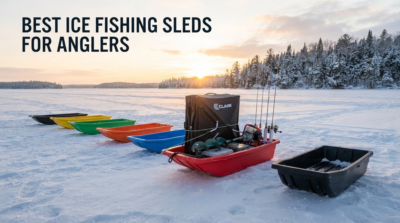 best ice fishing sleds for anglers