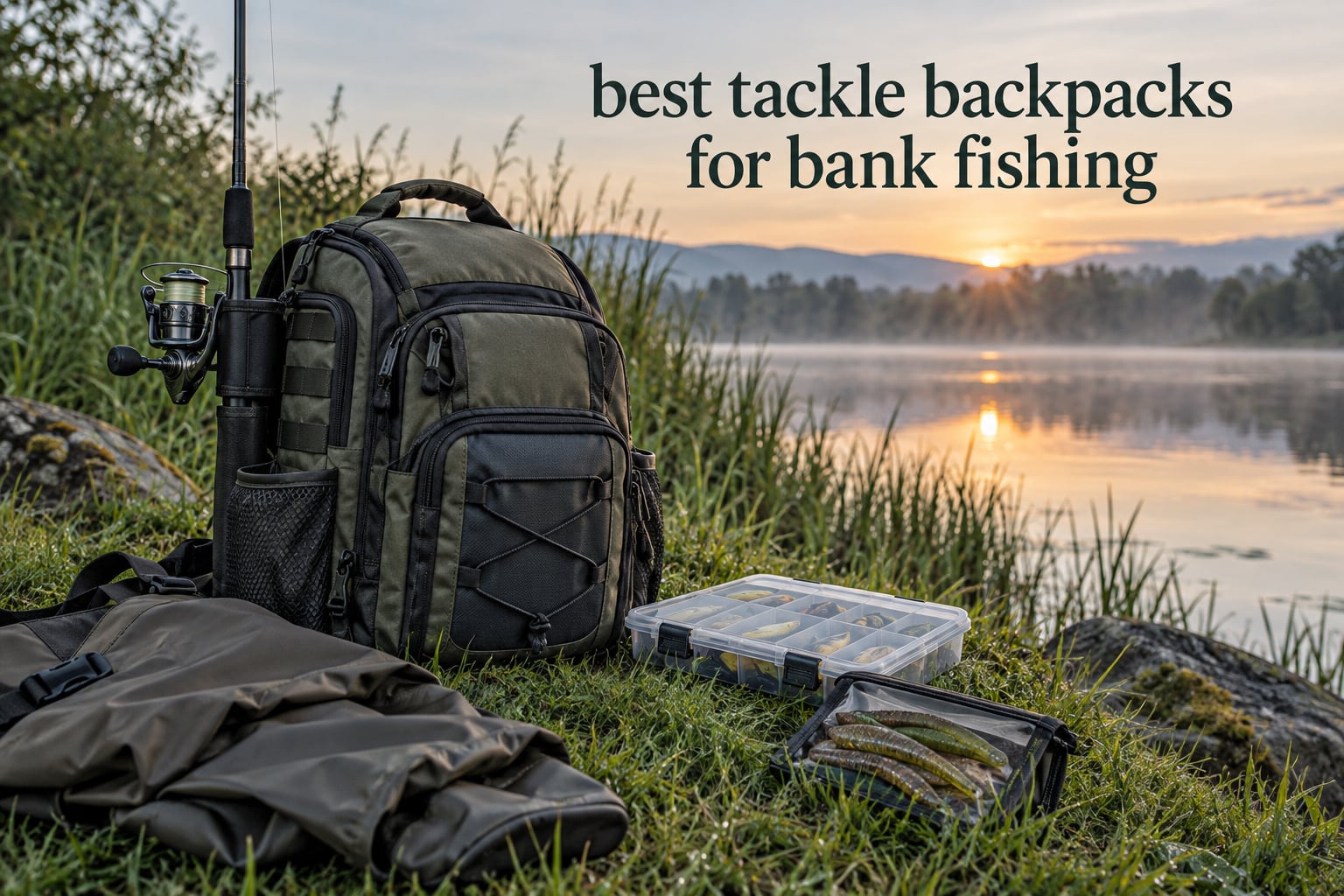best tackle backpacks for bank fishing