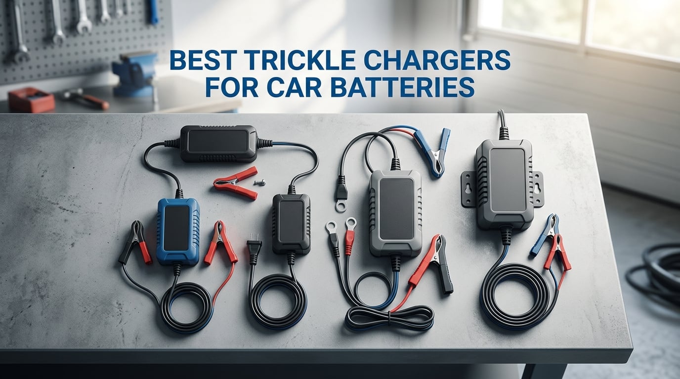 best trickle chargers for car batteries