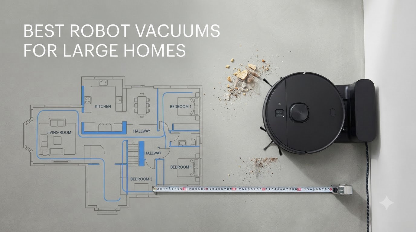 best robot vacuums for large homes