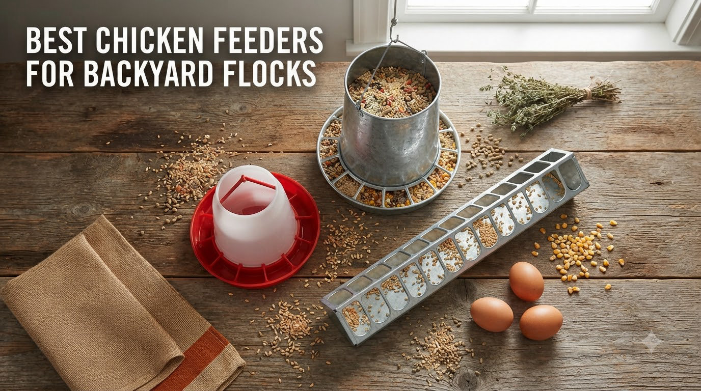 best chicken feeders for backyard flocks