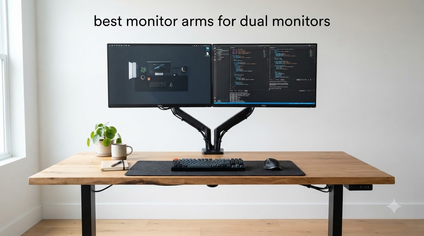 best monitor arms for dual monitors