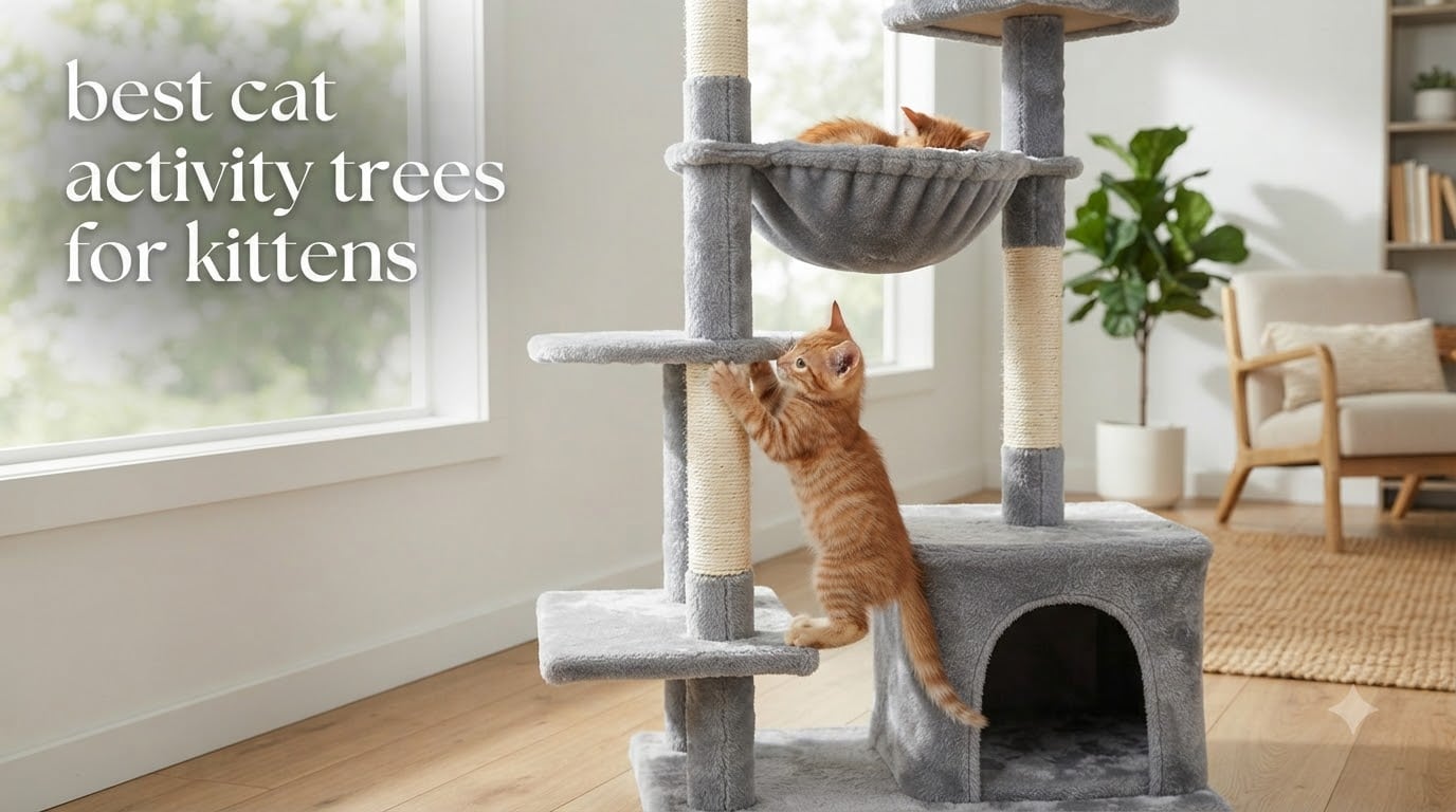 best cat activity trees for kittens