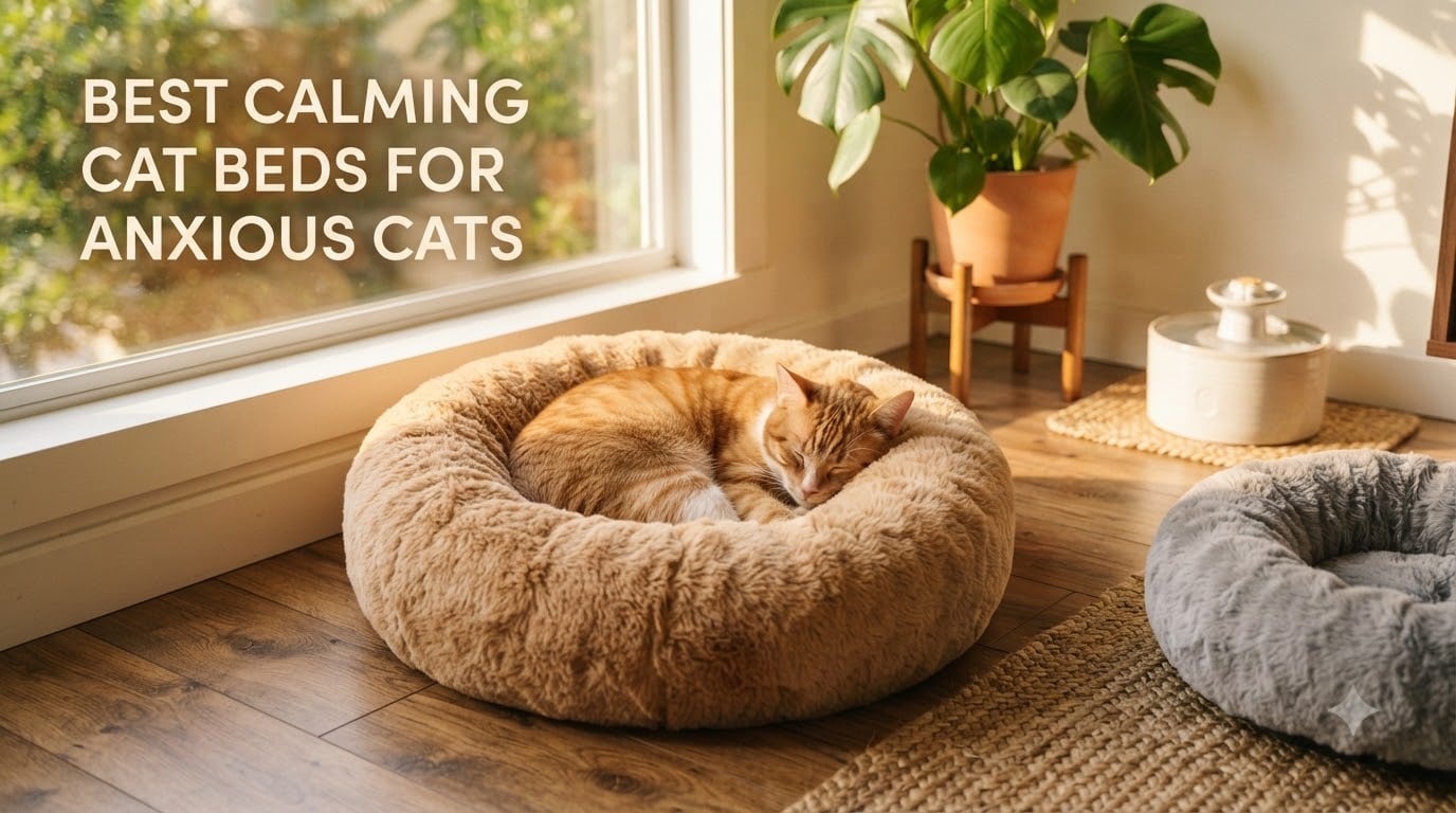 best calming cat beds for anxious cats