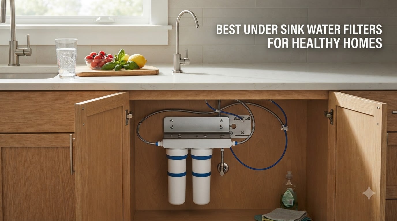 best under sink water filters for healthy homes