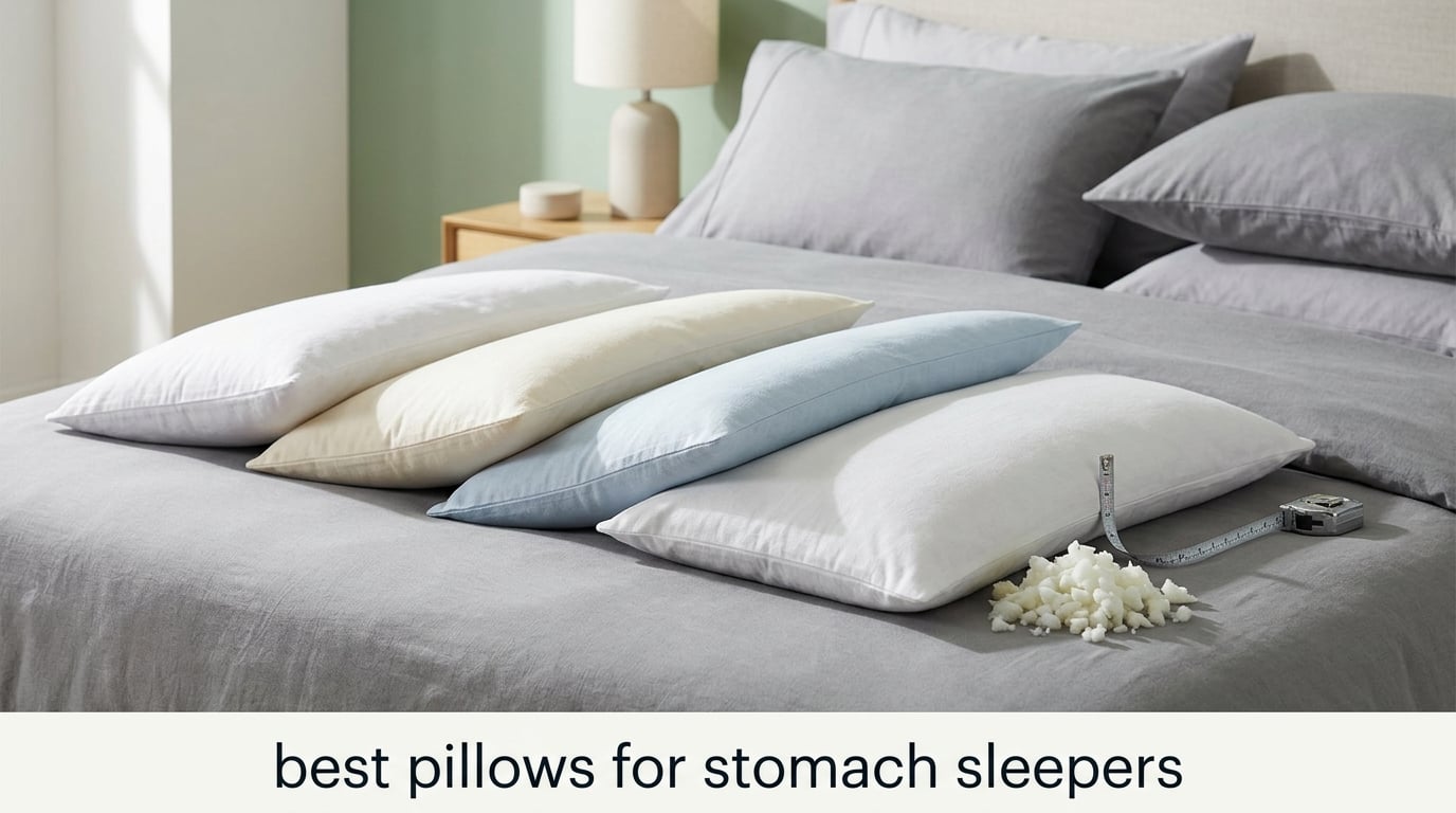 best pillows for stomach sleepers