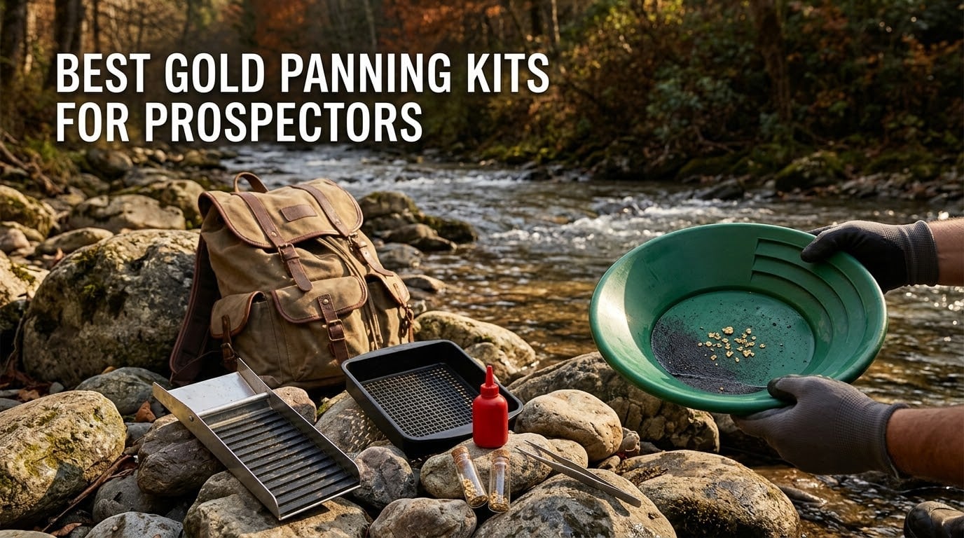 best gold panning kits for prospectors