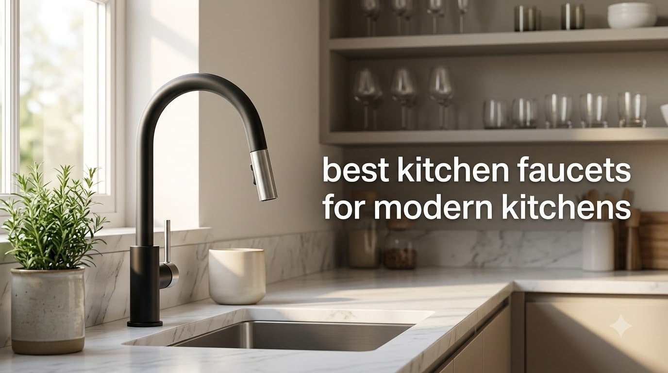 best kitchen faucets for modern kitchens