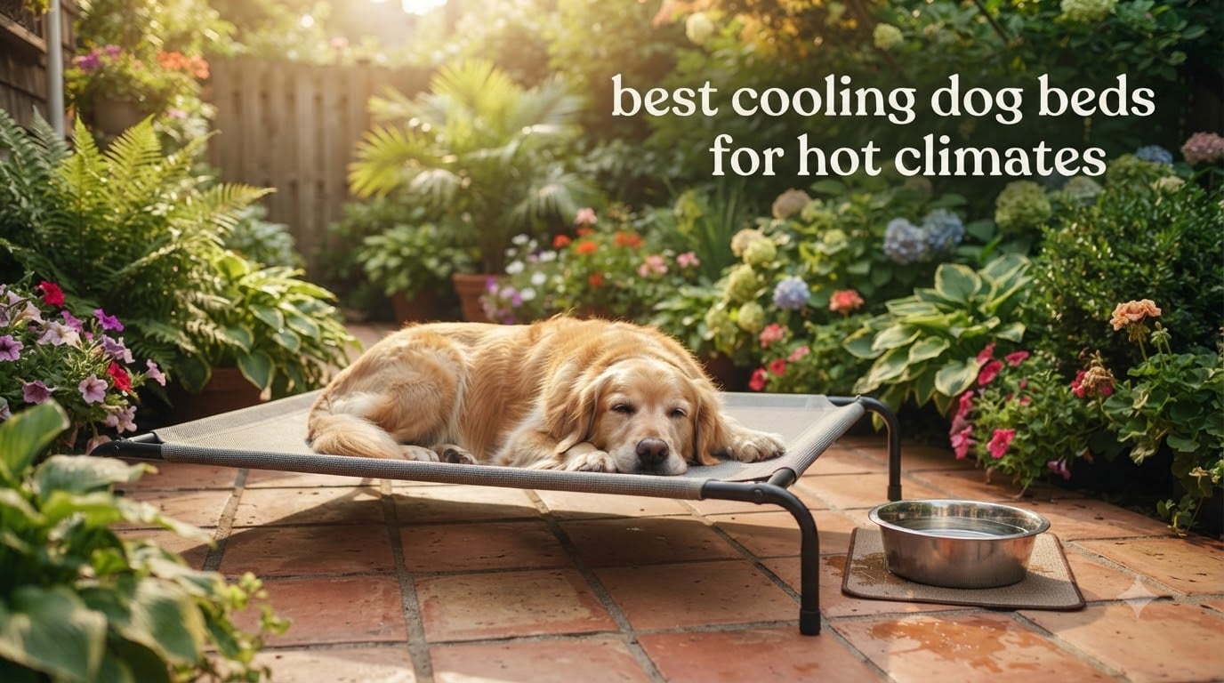 best cooling dog beds for hot climates