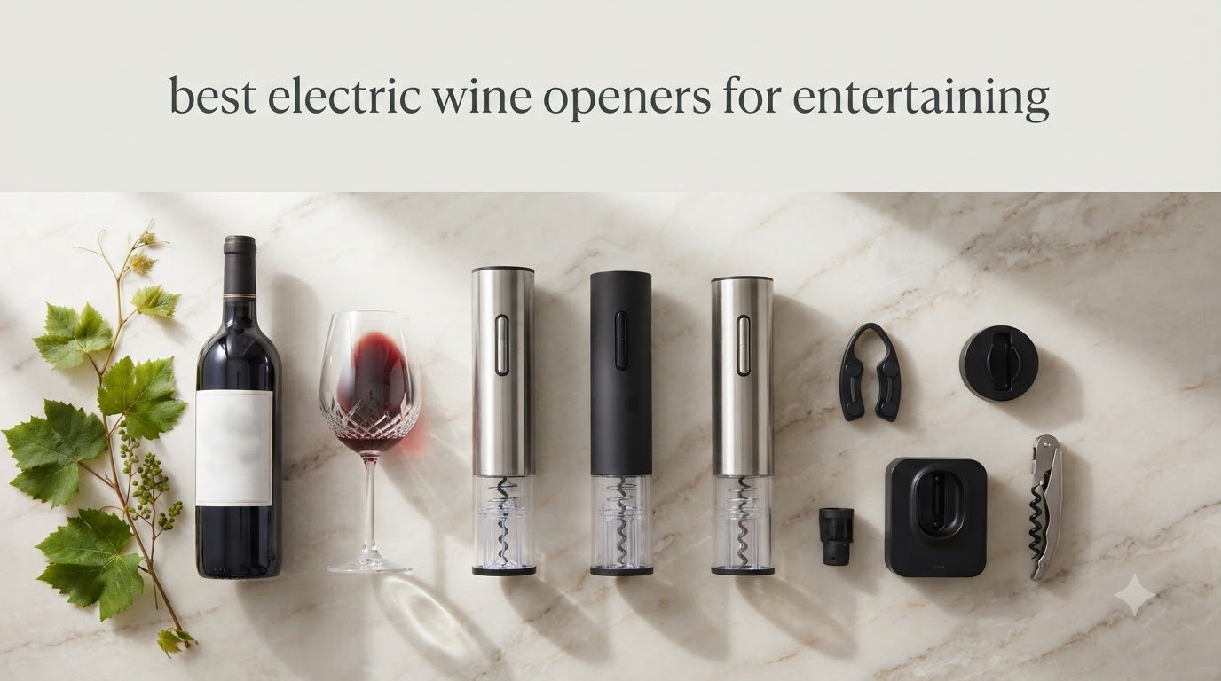best electric wine openers for entertaining