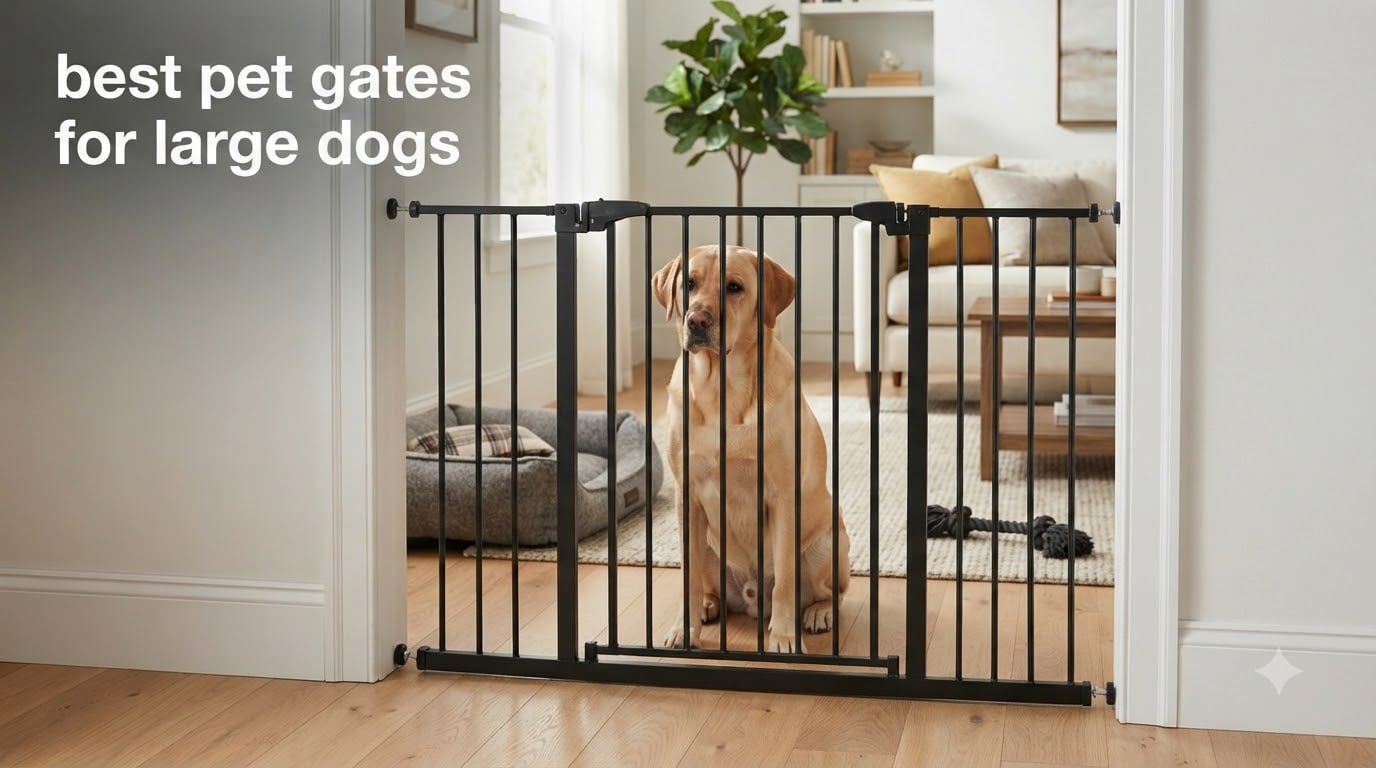 best pet gates for large dogs