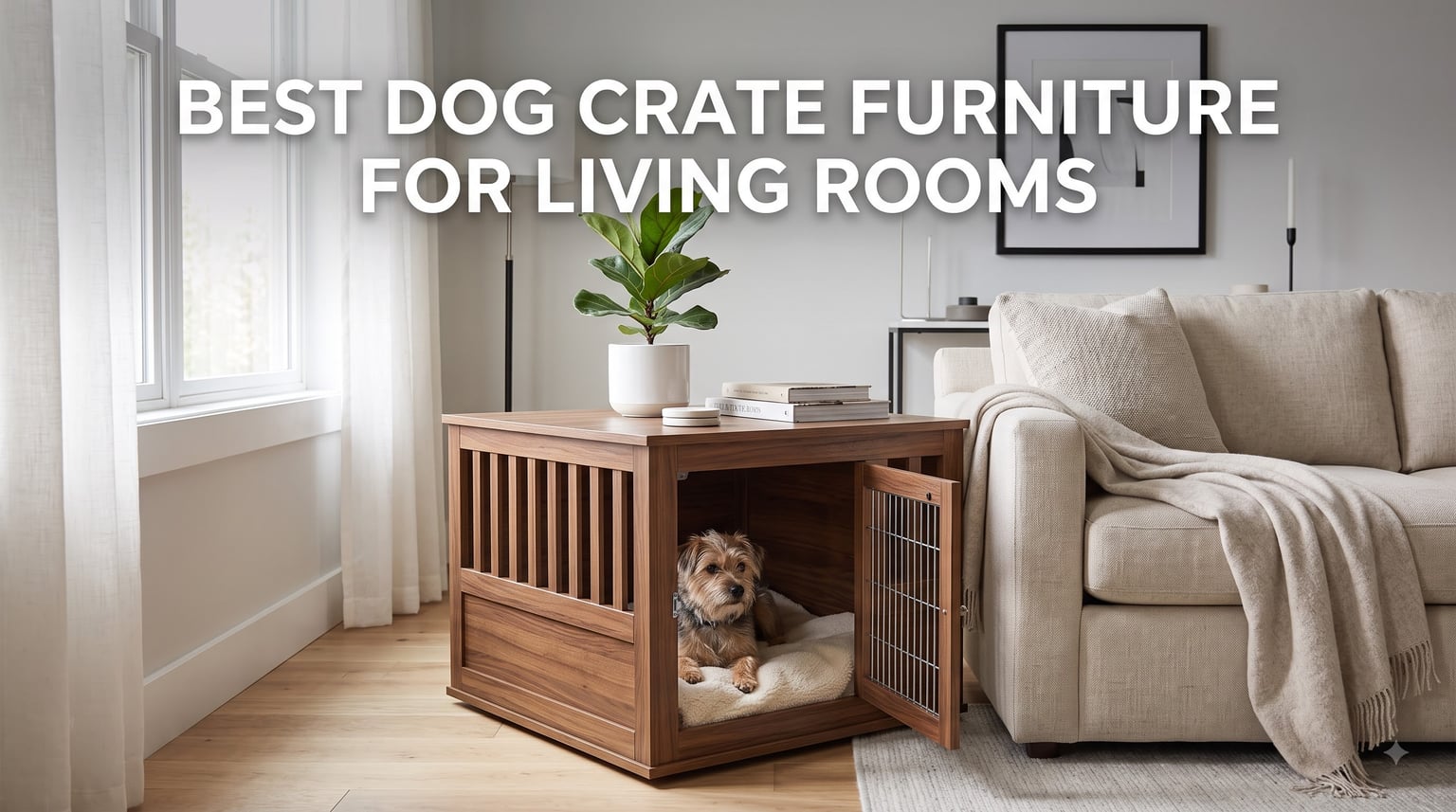 best dog crate furniture for living rooms