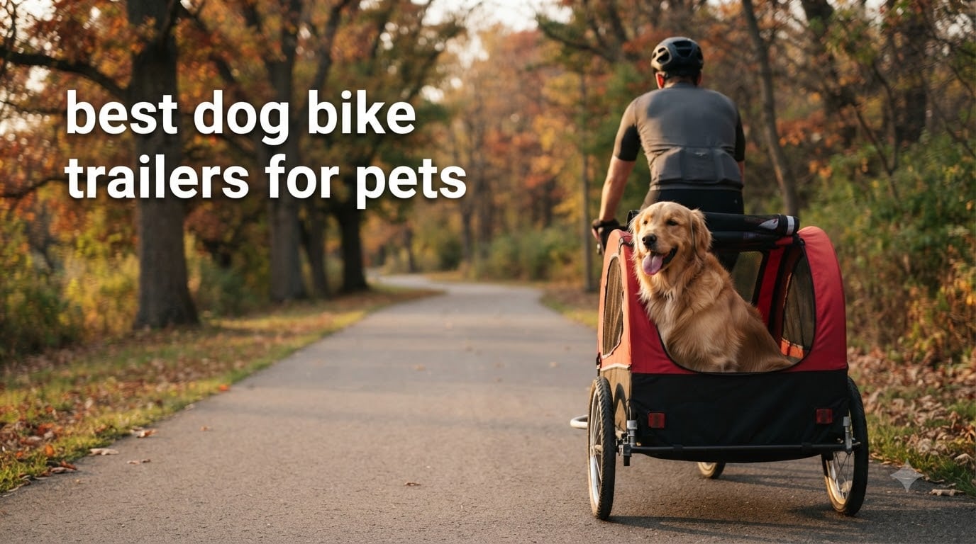 best dog bike trailers for pets