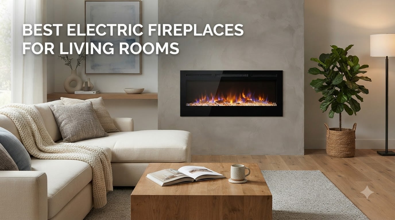 best electric fireplaces for living rooms