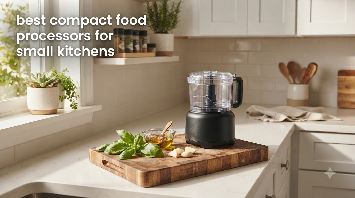 best compact food processors for small kitchens