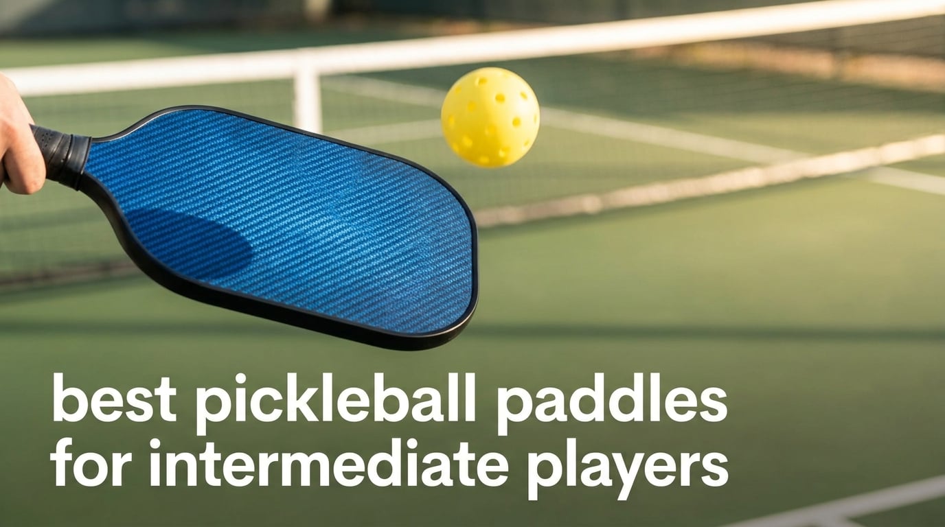 best pickleball paddles for intermediate players
