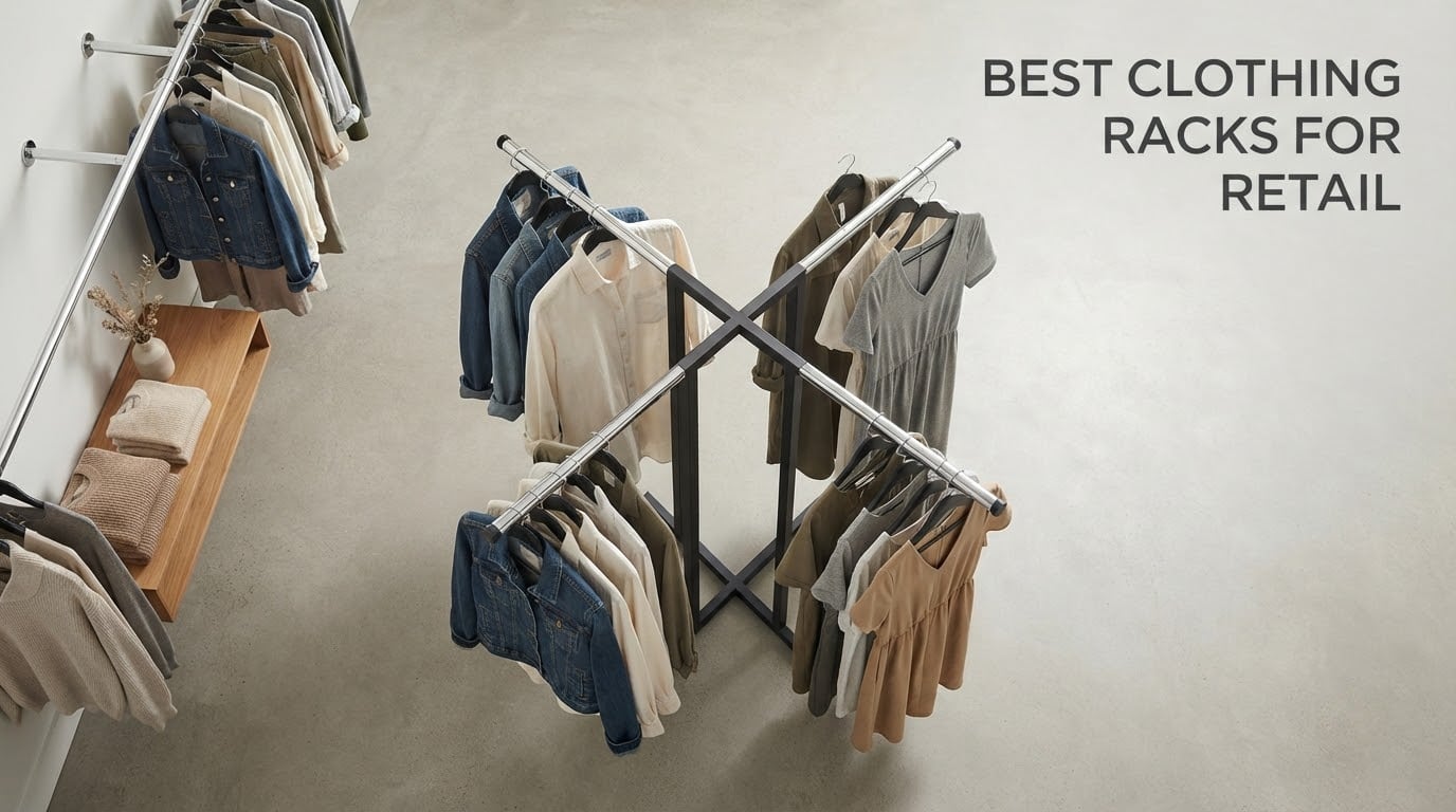best clothing racks for retail