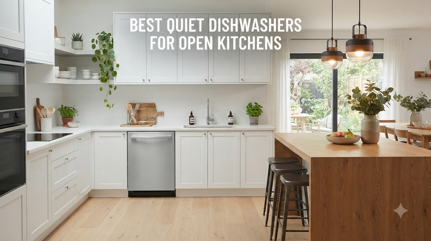 best quiet dishwashers for open kitchens