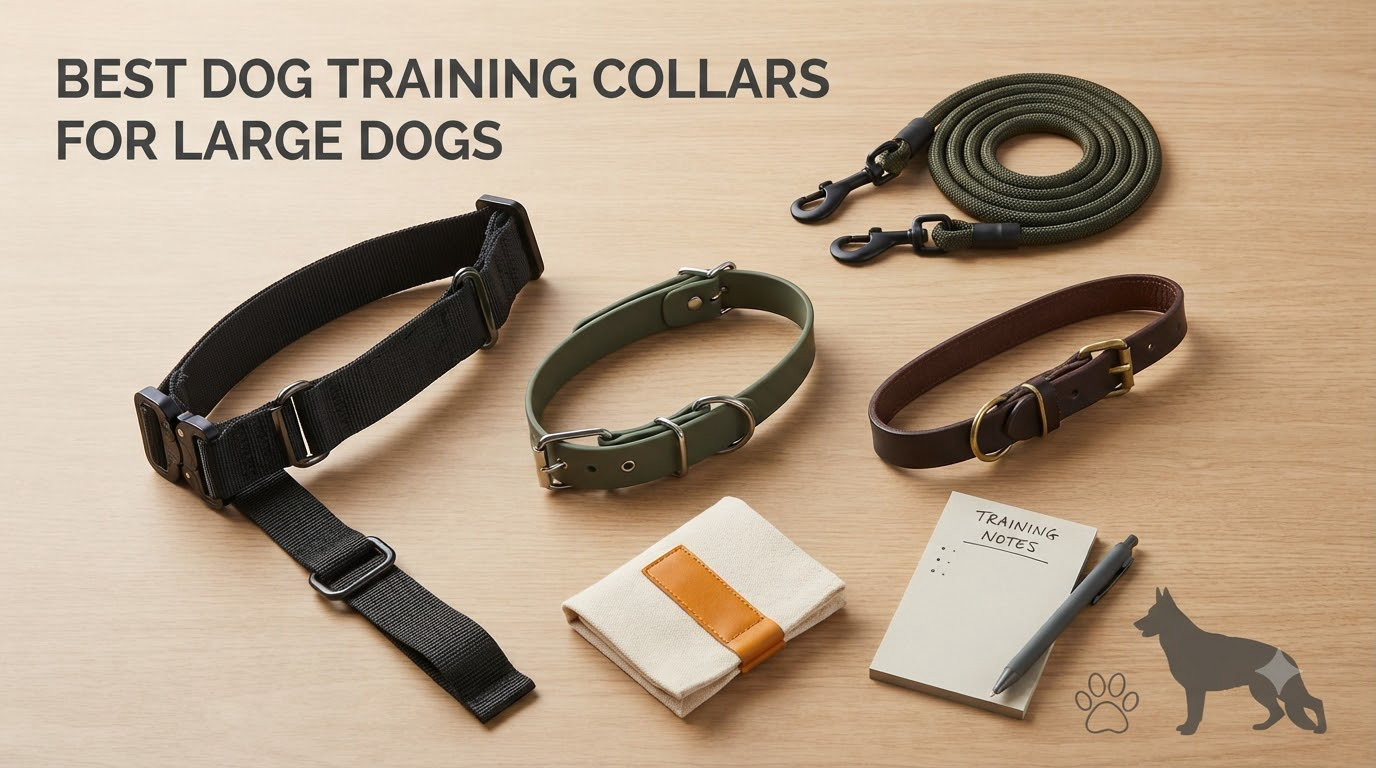 best dog training collars for large dogs