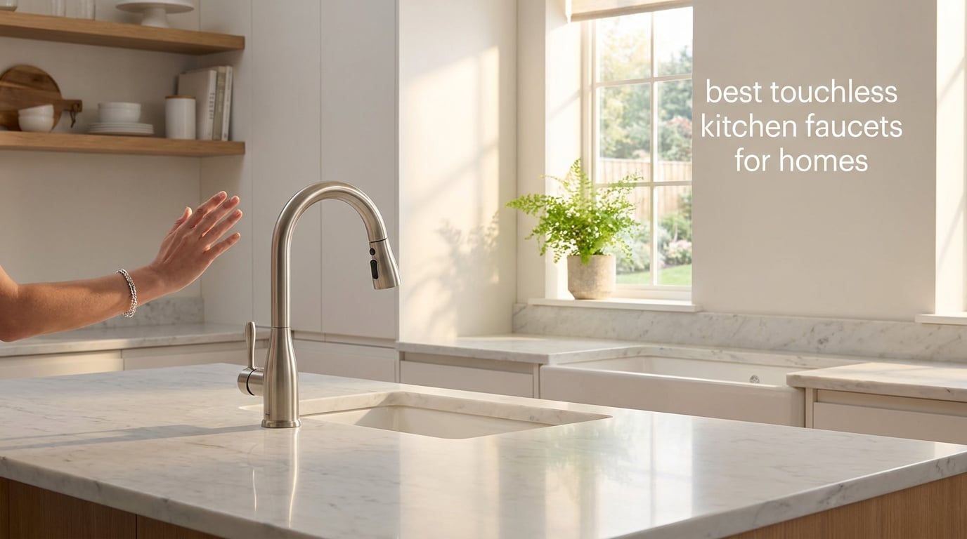 best touchless kitchen faucets for homes