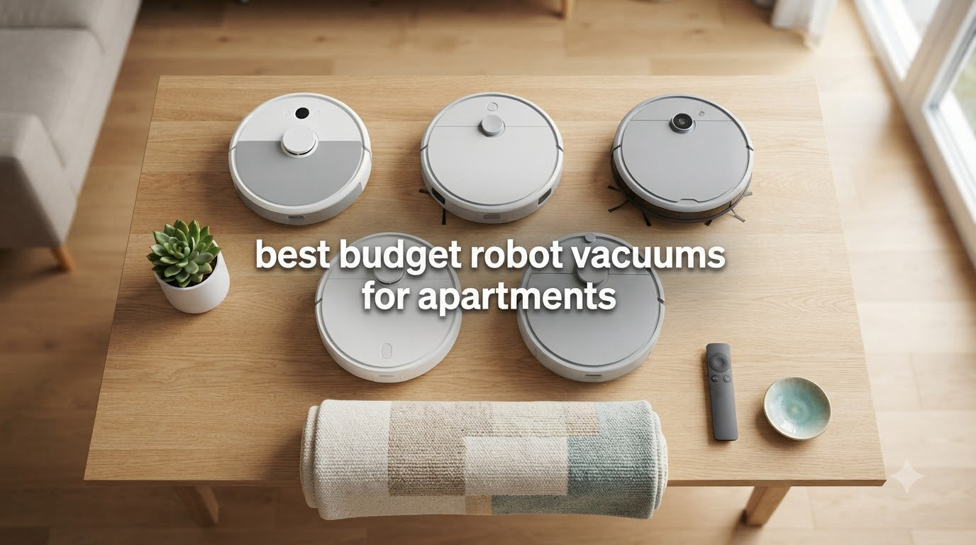 best budget robot vacuums for apartments