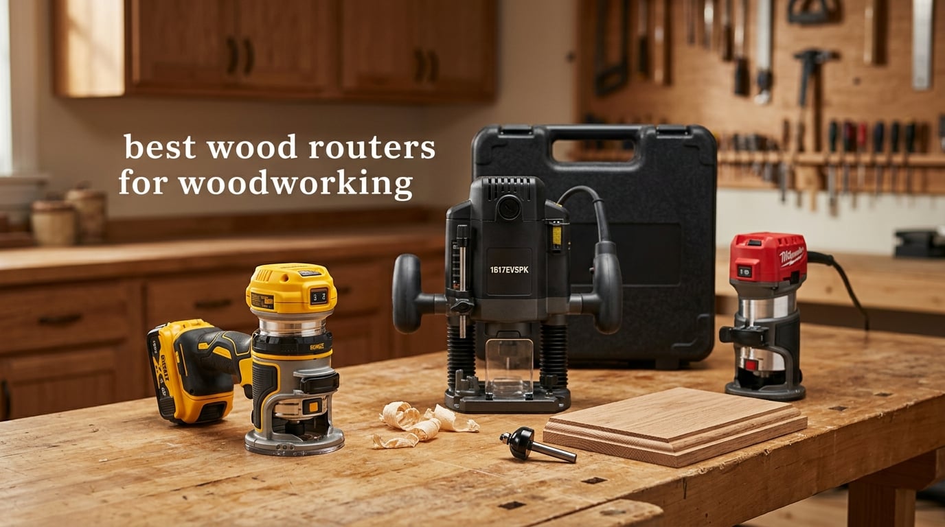 best wood routers for woodworking