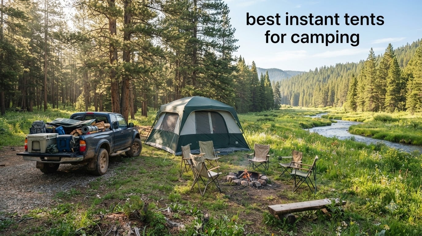 best instant tents for camping