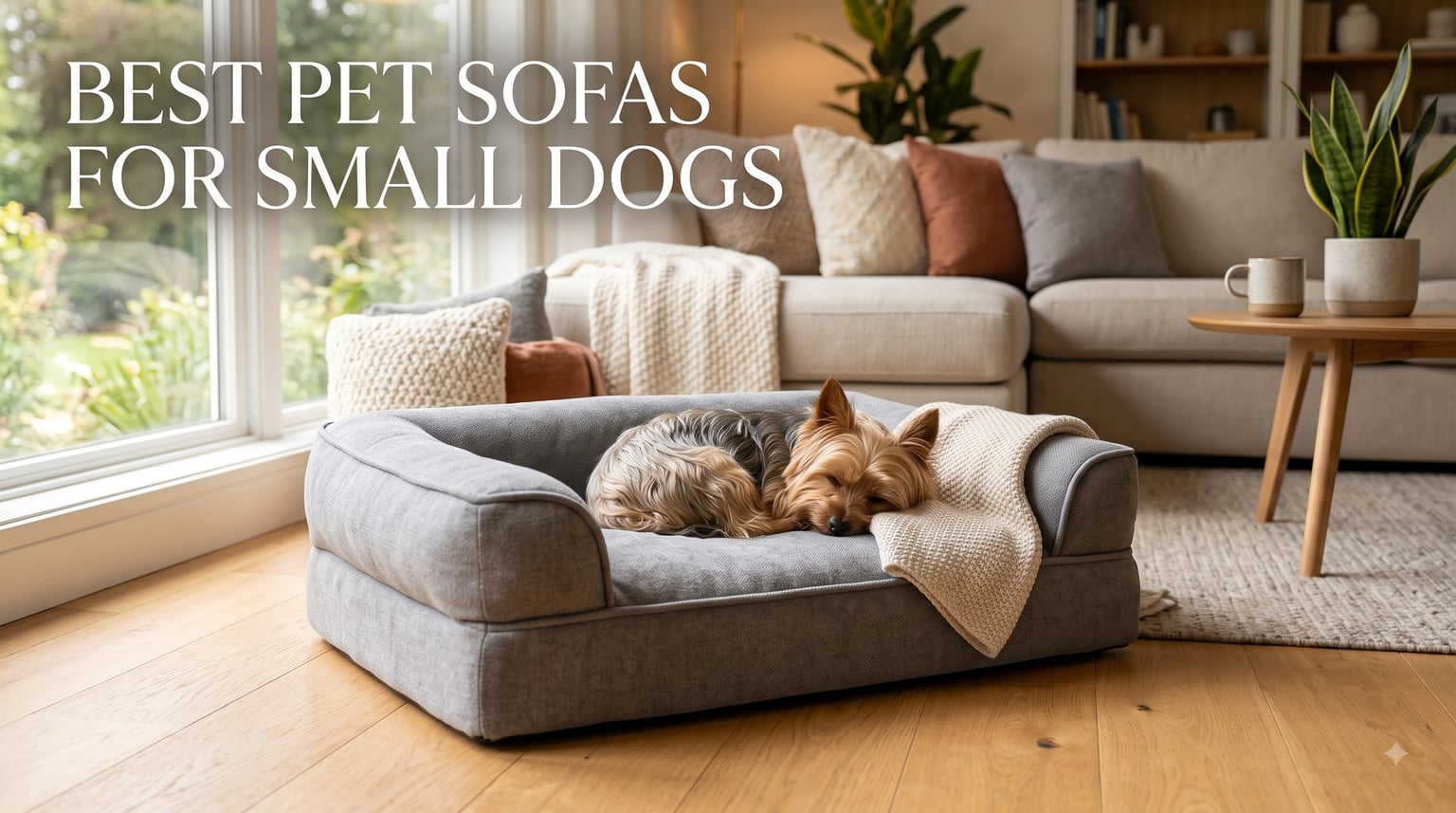 best pet sofas for small dogs