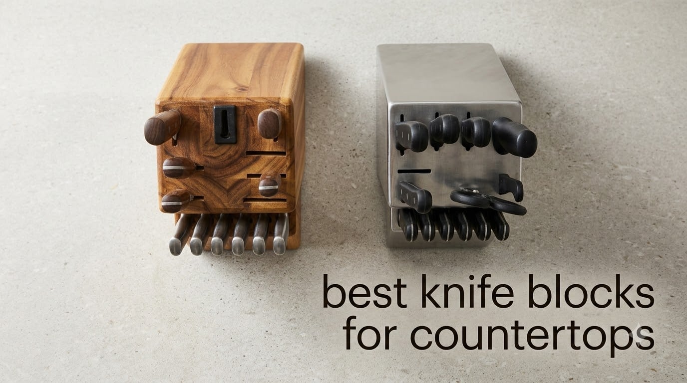 best knife blocks for countertops