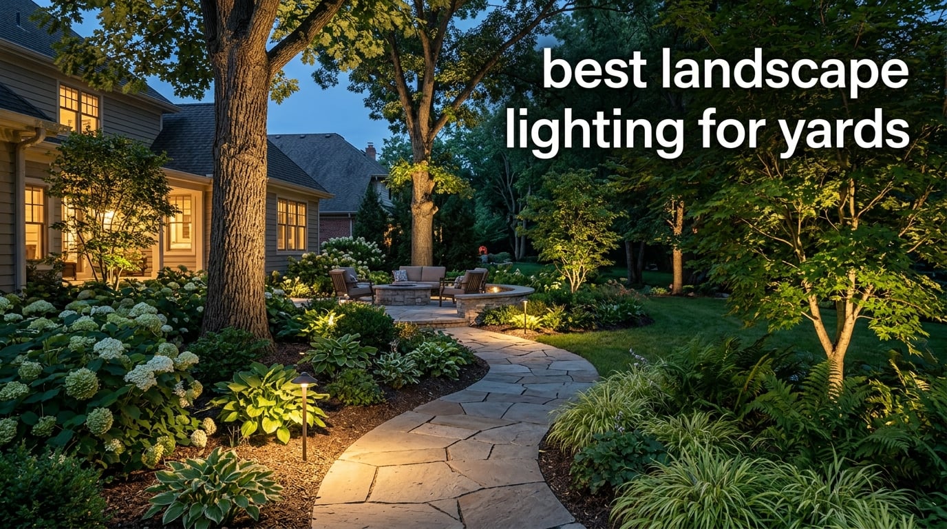 best landscape lighting for yards