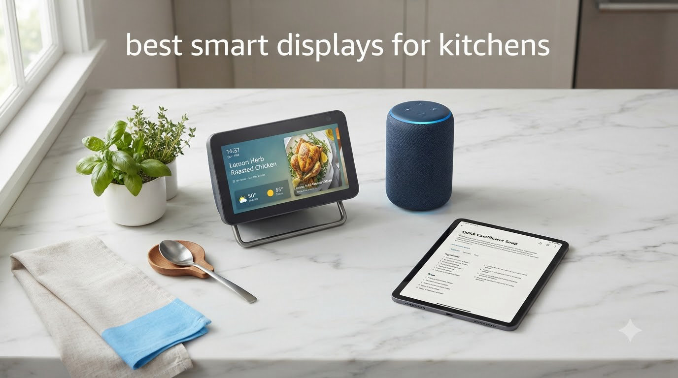 best smart displays for kitchens