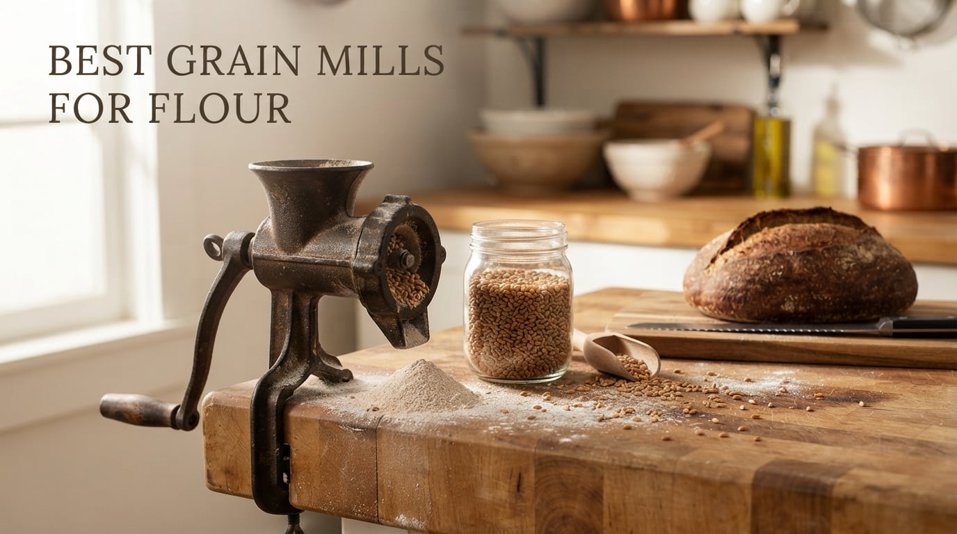 best grain mills for flour